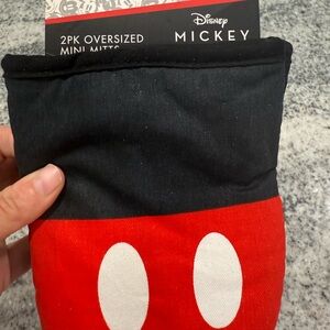 Disney Mickey Mouse Mini Mitts in Black and Red